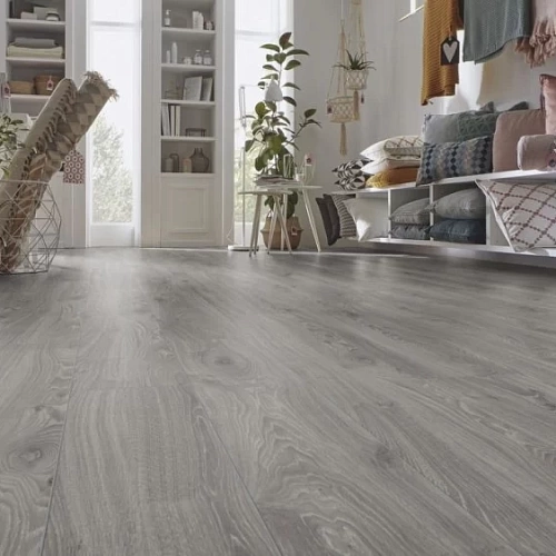 ДУБ ТАЙМЛЕСС СЕРЫЙ ЛАМИНАТ  KRONOTEX  ROBUSTO ламинат для пола